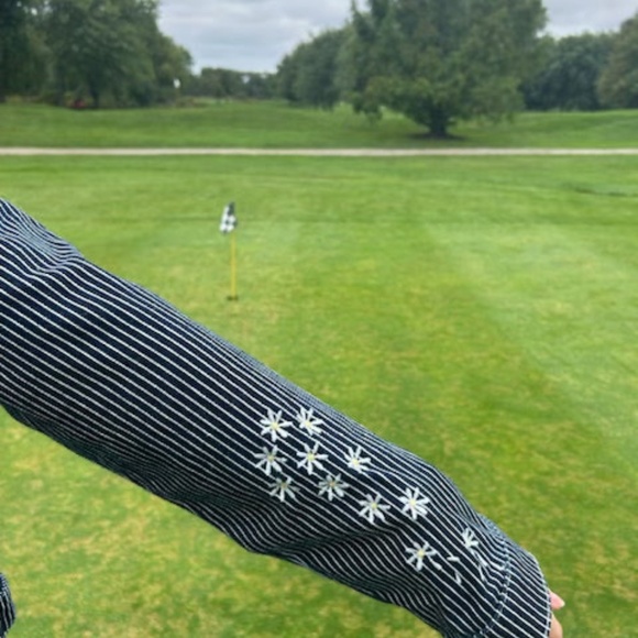 Zoe Spandex Jean Jacket by Michael Phillips - Picture 2 of 5